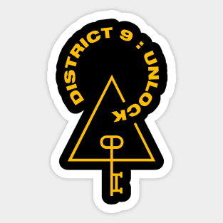 Kpop Stray Kids District 9 Unlock World Tour 2020 Sticker